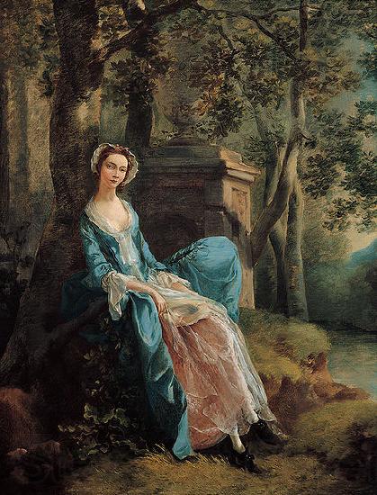 Thomas Gainsborough Portrait of a Woman France oil painting art